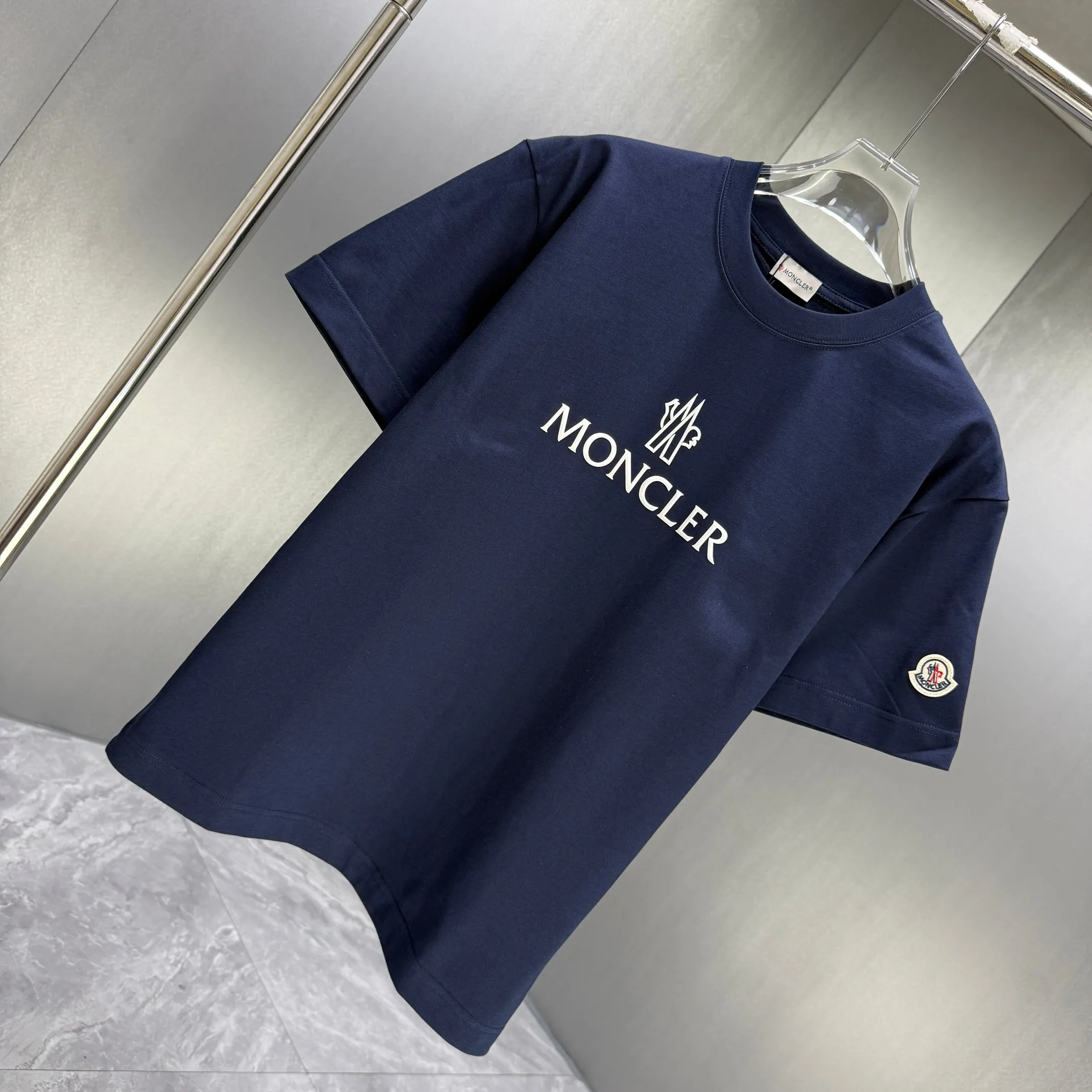 MONCL* * 2026 New Arrival T logo ：Black White Dark Blue Sizes：S M L XL XXL